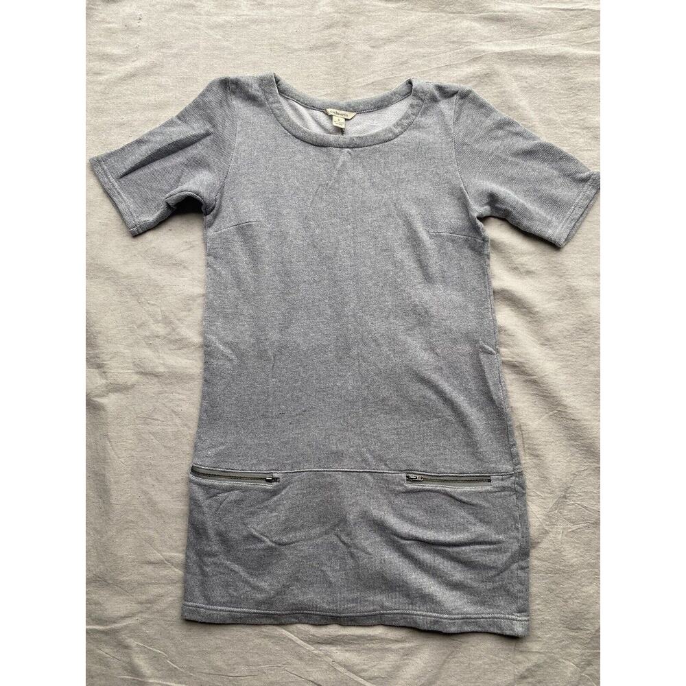 GH Bass Co Sweater Dress Grey Small